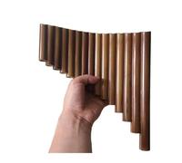 Professional Pan Flute Handmade Bamboo Pan Flute Right Handed 15 Pipes G Key Woodwind Flute Folk Musical Instruments Xiao Pipes Dizi