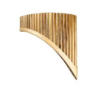 Professional Pan Flute Handmade Pan Flute For Woodwind Instrument 25 Pipes C Key Spotted Bamboo Musical Instruments(Left)