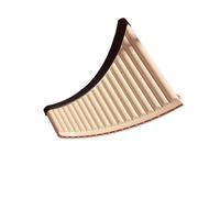 Professional Pan Flute Pan Flute Curved 18 Pipes C Key Instrument Easy To Learn Pan Flute Playing ABS Playing Instrument(White)