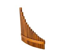Professional Pan Flute Pan Flute G Key Handmade Chinese Traditional Musical Instrument Pan Pipes Left And Right Hand 15 Pipes Pan Pipe Instrument(Right)