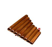 Professional Pan Flute Pan Flute Instrument Playing Forehand 8 Pipes Adult Bitter Bamboo Folk Music 8 Pipes C Tune(G tune)