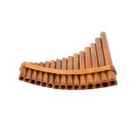 Professional Pan Flute Pan Flute Musical Gear F-key Woodwind Professional Vintage Retro No Burrs Smooth Surface Traditional Compact Accessory(Left)