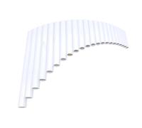 Professional Pan Flute PanFlute 22 Pipes ABS Material Panpipe Right/Left Hand Handmade Folk Musical Instrument Pipe Dizi(White Right Hand)