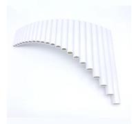 Professional Pan Flute PanFlute 22 Pipes ABS Material Panpipe Right/Left Hand Handmade Folk Musical Instrument Pipe Dizi(White Left Hand)