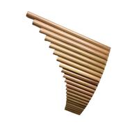 Professional Pan Flute Panpipe Natural Bitter Bamboo Panpipe Tuning 15 Tubes Lacquer With Bag Traditional Folk Musical Instrument