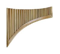 Professional Pan Flute Produces a melodious sound 25 Pipes G Key Pan Flute Pan Pipes Woodwind Instrument(Right)