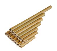 Professional Panpipe Pan Flute 13 Pipes Pan Flute G Key Folk Musical Instruments Original Colour Flute Pan Woodwind Instrument Handmade Pan Pipes