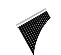 Professional Panpipe Pan Flute 18 Pipe Pan Flute Panpipes C Key Pan Pipes With Mouthpiece For Beginners Black And White (Color : 1)