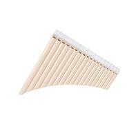 Professional Panpipe Pan Flute Black And White 18 Pipes Pan Flute C Key Panpipes Pan Pipes With Mouthpiece For Beginners With Carrying Bag (Color : 2)