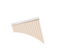 Professional Panpipe Pan Flute Learn To Play The 18-pipe Panpipe With A Mouthpiece (Color : White)