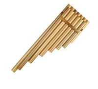 Professional Panpipe Pan Flute Left Hand Pan Flute For Woodwind Instrument Folk Musical Instruments Original Color 13 Pipes