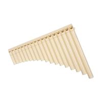 Professional Panpipe Pan Flute Pan Flute 16/18 Pipe Pan Flute In C Key For Beginners To Use Pan Flute (Color : 18)