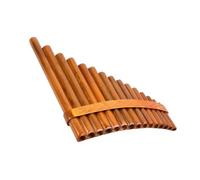 Professional Panpipe Pan Flute Right Hand 15-tube G Tone Adjustable Flute Chinese Folk Musical Instrument Pan Flute Panpipes Handmade Panflute