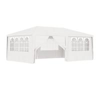 Professional Party Tent with Side Walls 4x6 m White 90 g/m? Berkfield Home White One Size