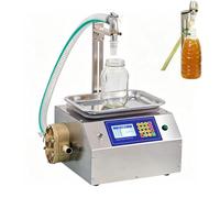 Professional Paste Bottle Filler, Automatic Weighing Machine, High-Flow Quantitative Liquid Packaging Tool, Stainless Steel Thick Fluid Dispenser for Sesame Sauce, Cream, & Honey