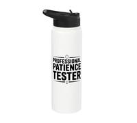 Professional Patience Tester Stainless Steel Insulated Water Bottle