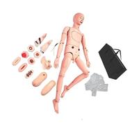 Professional Patient Care Manikin Full Body Training Simulator Male Female Geriatric Human Model Nursing Skills Mannequin For Classrooms Clinical Skills Labs(Male)