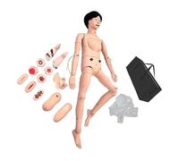 Professional Patient Care Manikin Full Body Training Simulator Male Female Geriatric Human Model Nursing Skills Mannequin For Classrooms Clinical Skills Labs(Female)