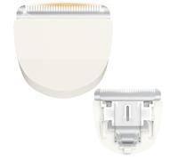 Professional Peanut Replacement Blade-Precision-Ground for Smooth Cutting， Snap-On Compatible with Wahl Peanut Clippers & Trimmers #2068-300, White/Silver