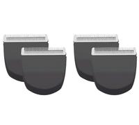 Professional Peanut Snap On Replacement Blades Compatible with Wahl Peanut Hair Clipper #2068-300 (Black-4PCS)
