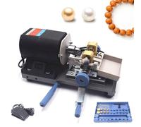 Professional Pearl Coral Drilling Machine, Adjustable Speed 500-18000rpm, for Jewelry Making and Crafting