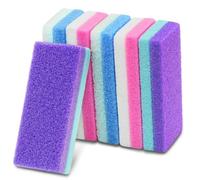 Professional Pedicure Foot Pumice Stone for Feet Skin Callus Remover and Scrubber for Dead Skins Sided (Pack of 6)