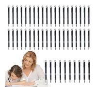 Professional Pen,50x Metal Click Pen - Multi-functional Fashionable Stationery with Silver Clip Writing Pencil for Business Elites Students Teachers, Professionals Daily Use, School