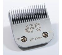 Professional Pet Clipper Blades, Detachable 4FC Dog Grooming Clippers Blade, Compatible with Andis Most Oster Wahl KM Conair A5 Model Series, Sharp, Hardness, Leaves pet’s Hair (3/8")(9.5mm)