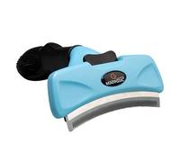 Professional Pet Grooming Brush Stainless Steel Pet Deshedding Brush with Ergonomic ABS Handle for Small Dogs and Cats Small Dog Deshedding Tool