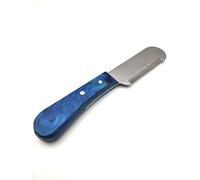 Professional Pet Grooming Stripping Knife - Stainless Steel Blade with Wooden Handle - Hand-Stripping Tool for Dogs with Wiry or Double Coats