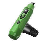 Professional Pet Nail Grinder, 7-Speed LED Electric Dog & Cat Grooming Tool, Quiet Rechargeable Trimmer with Dust Collector, Single-Hand Control (Green)