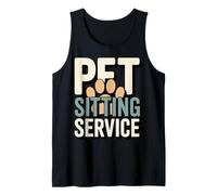 Professional Pet Sitting Service Animal Dog Cat Sitter Tank Top