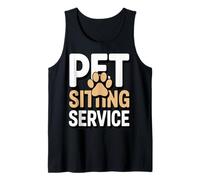 Professional Pet Sitting Service Animal Dog Cat Sitter Tank Top