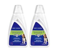 Professional Pet Stain And Urine Remover. 1L Multifunctional Pet Stain-removing Floor Cleaner. Fabric Carpet Cleaning Solution. Compatible For Bissell X7 6 54 90×9(2PCS 1000ML)