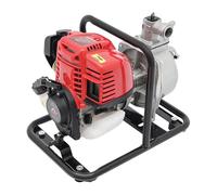 Professional Petrol Water Pump 4 Stroke 38cc Gasoline Water Pump, 135 L/min, 25mm/1in Dirty WaterPump for Water Removal, Drainage & Syphoning, Ideal for Garden Irrigation, Swimming Pool (4 Stroke)