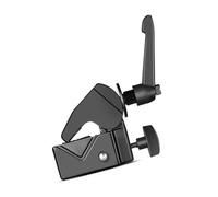 Professional Photography Studio Clamp Set With 5/8" Studs And 2.1" Jaw Capacity For Camera Lighting Mounts Round Tube Lighting Clamp