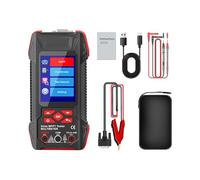 Professional Photovoltaic Tester with Highly Power MPPT for Solar Component Batteries and Inverters Featuring Large LCD Display and Data Storage Measuring Output Power Voltages Current Data Storage