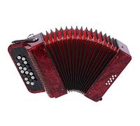 Professional Piano Accordion 22 Keys 8 Bass, Adjustable Straps, International Standard Professional Tuning Musical Instrument For Beginners Adults Kid