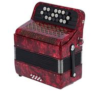 Professional Piano Accordion, 22 Keys 8 Bass, Adjustable Straps, International Standard Tuning Musical Instrument, For Beginners Adults Kid
