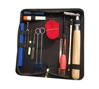 Professional Piano Tuning Kit with Wooden Handle, Portable Black Bag, Includes Tuning Wrench and Tools for Beginners and Experts