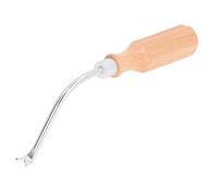 Professional Piano Tuning Wrench, Ergonomic Design, Versatile Applications, Maple Wooden Handle, Metal Construction, Compact and Sturdy for Musicians and Technicians on the Go, L
