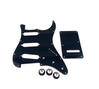 Professional Pickguard Pickup Pickguard Set Panel Back Panel Pickup Cover Converter Cap Integral Plastic Parts Replacement Set With Screws(B)