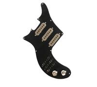 Professional Pickguard Pickup SSS Prewired Guitar Pickguard Set Pickups Multifunction Converter Harness For Guitar Set(Left hand)