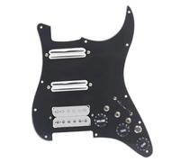 Professional Pickguard Pickup ST Guitar Prewired Pickguard Coil Splitting Two Humbucker One Humbucker 9K 9K 15K Silence Converter(G)