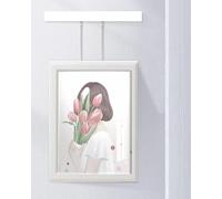Professional Picture Rail Hanging System - Wall Art Kit with Adjustable Clips & Wires for Brick, Concrete, Plaster - 20"/24"/48"/59" Track & 0.5m/1.6'/1.2m/3.9' Cable