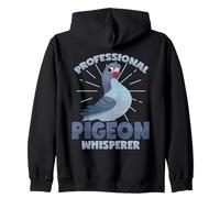 Professional Pigeon Whisperer Zip Hoodie