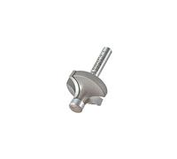 Professional Pin Guided Round Over Router Cutter, 9.5mm Radius, 1/4 Inch Shank, 29mm Cut Diameter & 15.8mm Cut Length, Tungsten Carbide Tipped, 7E/4X1