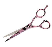 Professional Pink Hairdressing Scissors 5.0 inch (13cm), Honey Comb - by Sanguine