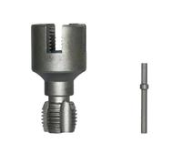 Professional Pipe Threader Tool for Electric Drills 1/2-inch 3/4-inch Internal/External PVC Thread Cutter Pipe Threading Tool