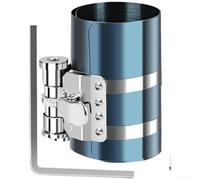 Professional Piston Ring Compressor Tool 3 Inch Adjustable Ratchet Lock Chromium Vanadium Steel For Automotive Engine Repair(Four)